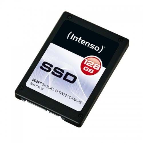 Intenso SSD SATA III TOP - 128GB - SATA-600 - 2.5" Ssd Harddisk Sort 3812430