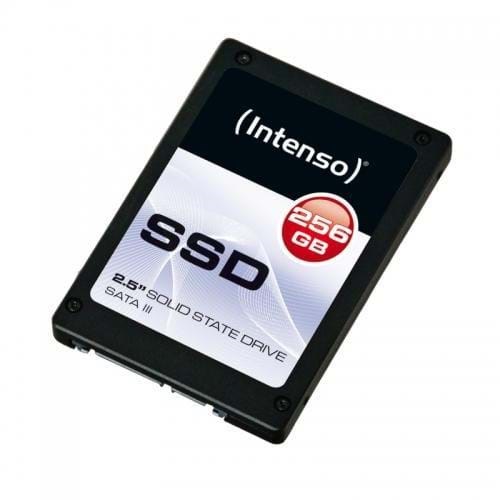 Intenso SSD SATA III TOP - 256GB - SATA-600 - 2.5" Ssd Harddisk Sort 3812440