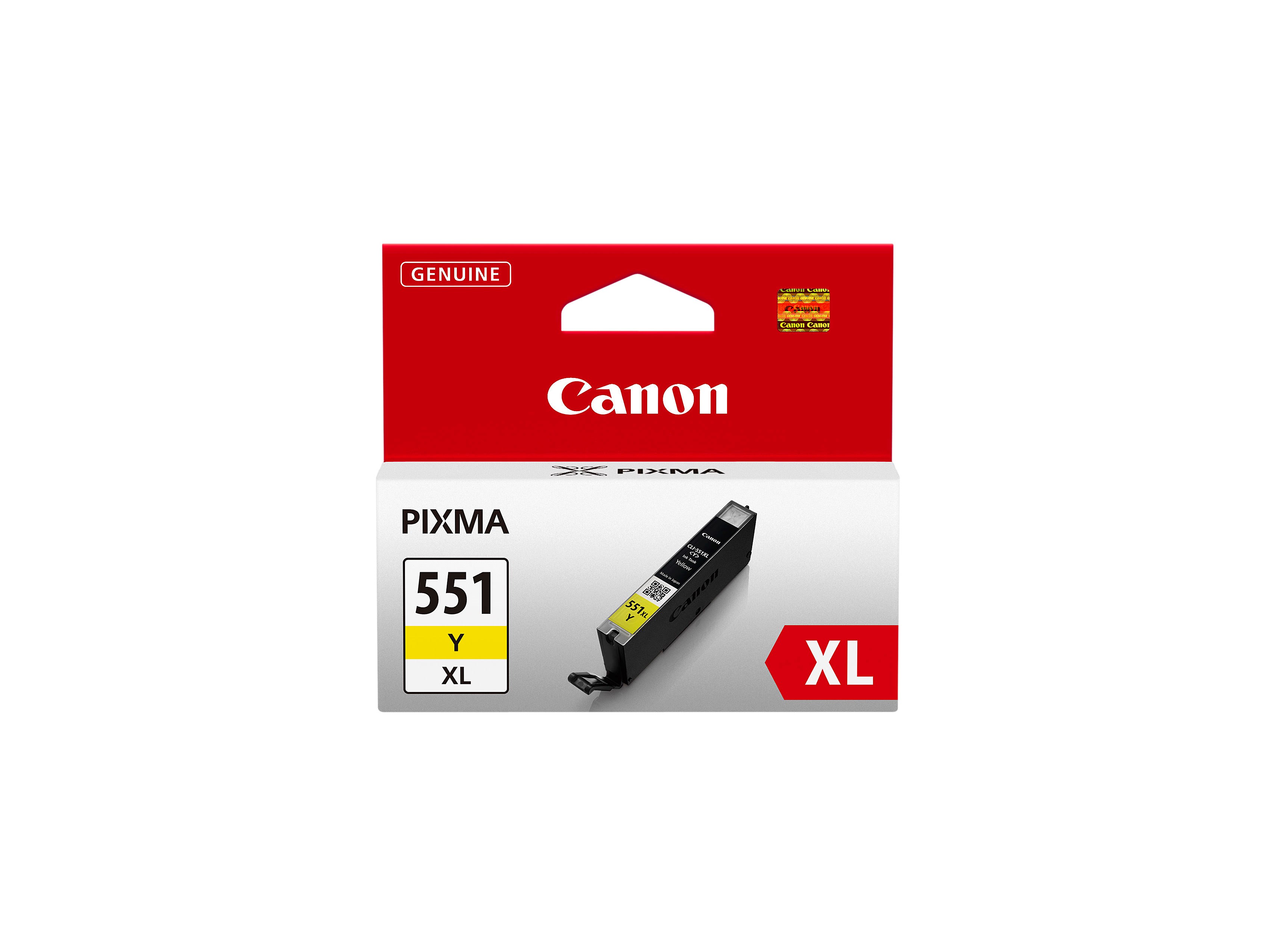 Canon CLI-551XL / 6446B001 High Yellow Printerpatron Og Toner Gul