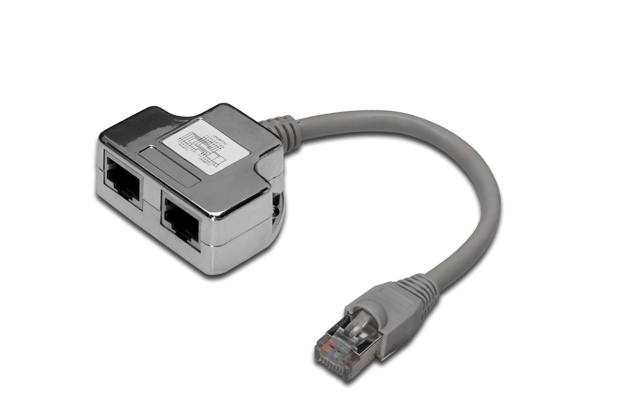 DIGITUS CAT5e Patch Cable Splitter Netværkskabel DN-93904
