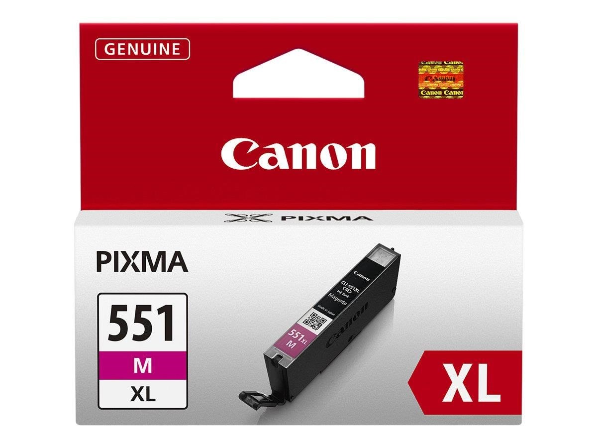 Canon CLI-551XL / 6445B001 High Magenta Printerpatron Og Toner