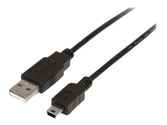 StarTech.com Mini USB 2.0 Cable Usb Kabel Sort USB2HABM1M