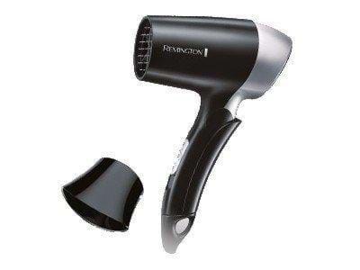 REMINGTON Hårtørrer D2400 Travel Dryer - 1400 W Hørtørrer Sort