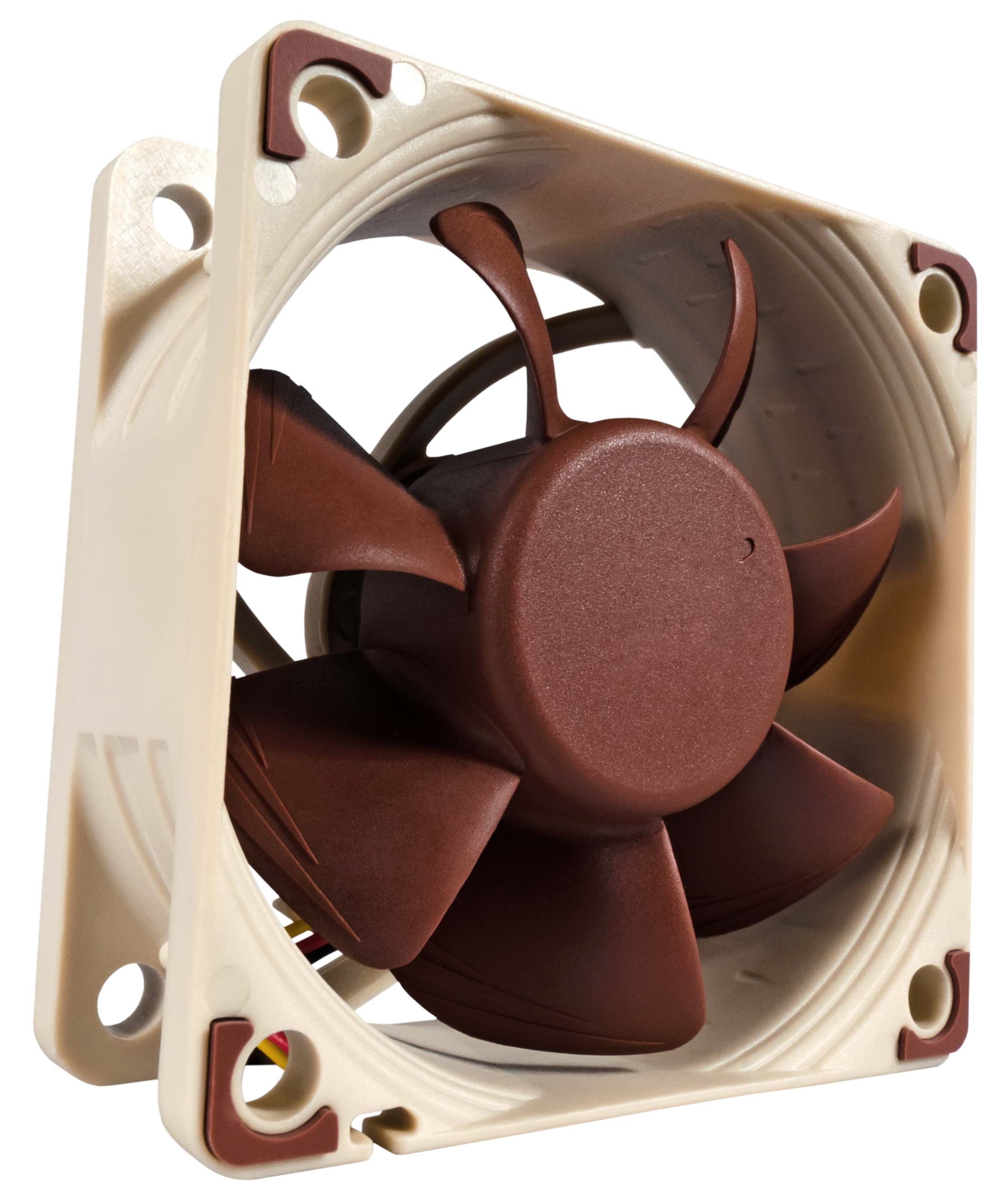 Noctua NF-A6x25 FLX - Kabinet køler - 60mm - Brun - 19 dBA Kabinetkøler