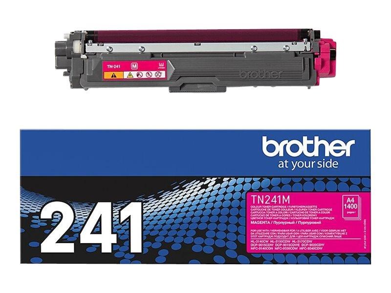 Brother TN241M / TN 241M Magenta Toner - Lasertoner Magenta Printerpatron Og Toner
