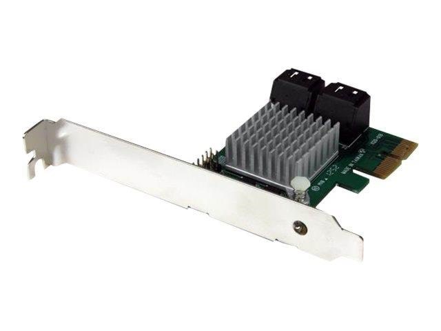 StarTech.com 4 Port PCI Express SATA III 6Gbps RAID Controller Card with Heatsink Controller PEXSAT34RH