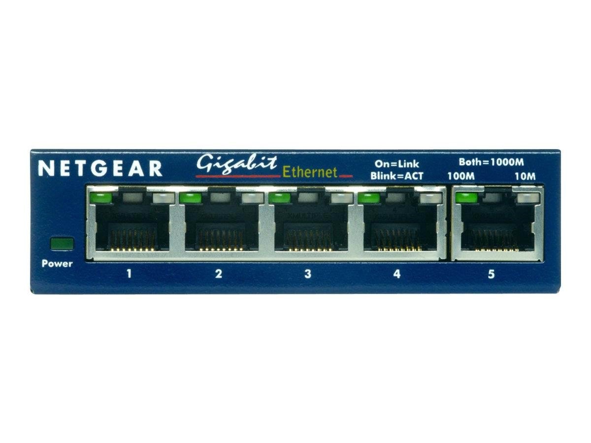 Netgear GS105GE 5-Port Gigabit Switch Switch