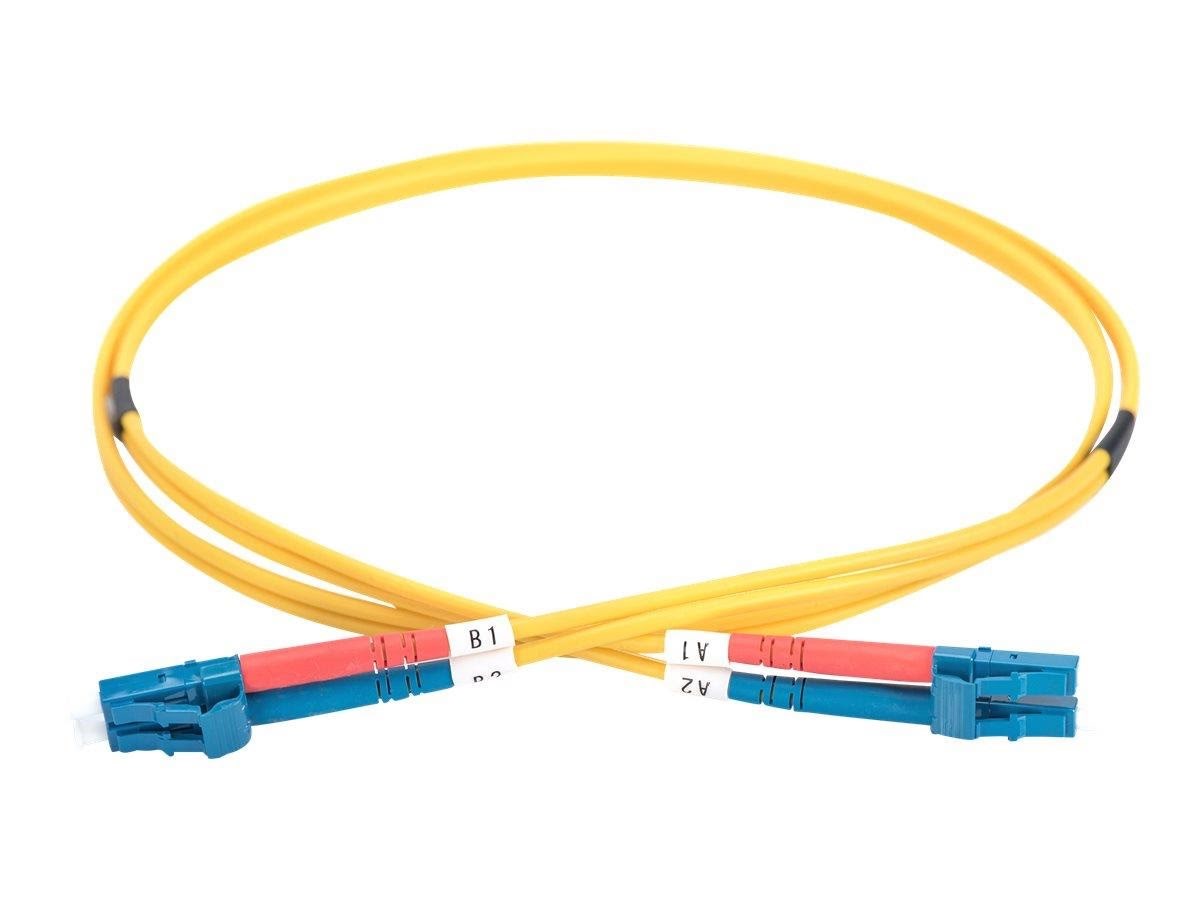 DIGITUS Fiber Optic Singlemode Patch Cord LC / LC - 2m - Gul - 2m Netværkskabel DK-2933-02