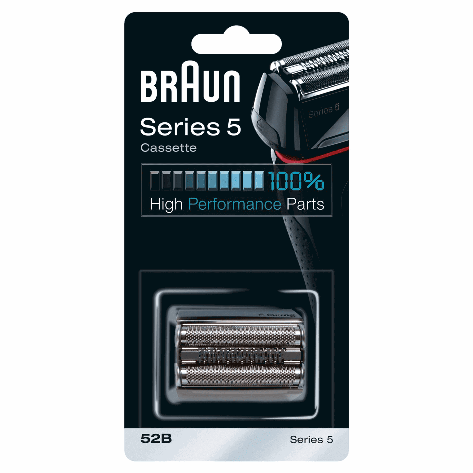 Braun Tilbehør Series 5 52B Udskifteligt Barberhoved Barbermaskine 072164
