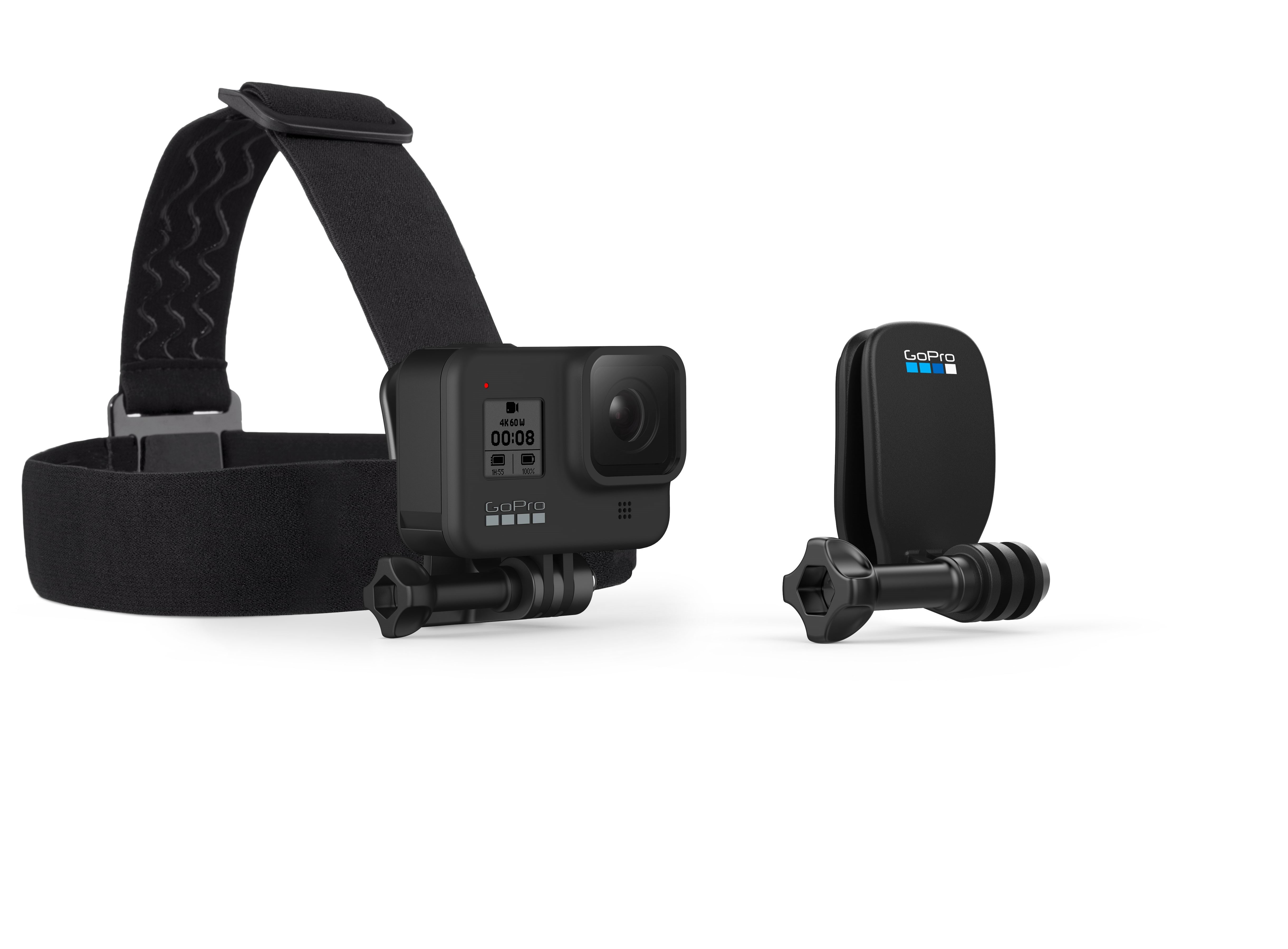 GoPro Headstrap + QuickClip Gopro Tilbehør ACHOM-001