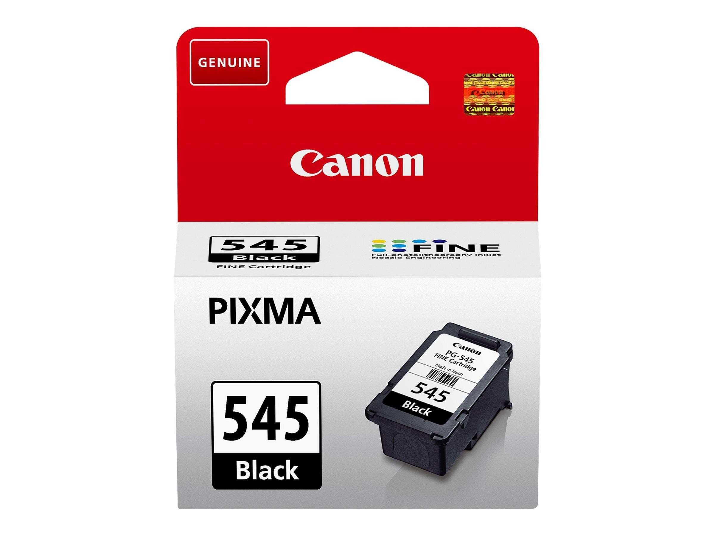 Canon PG-545 / 8287B004 Black Printerpatron Og Toner Sort