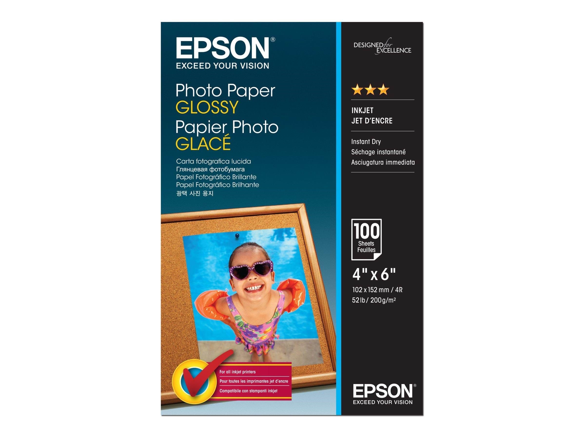 Epson Photo paper glossy 100x150mm Fotopapir C13S042548