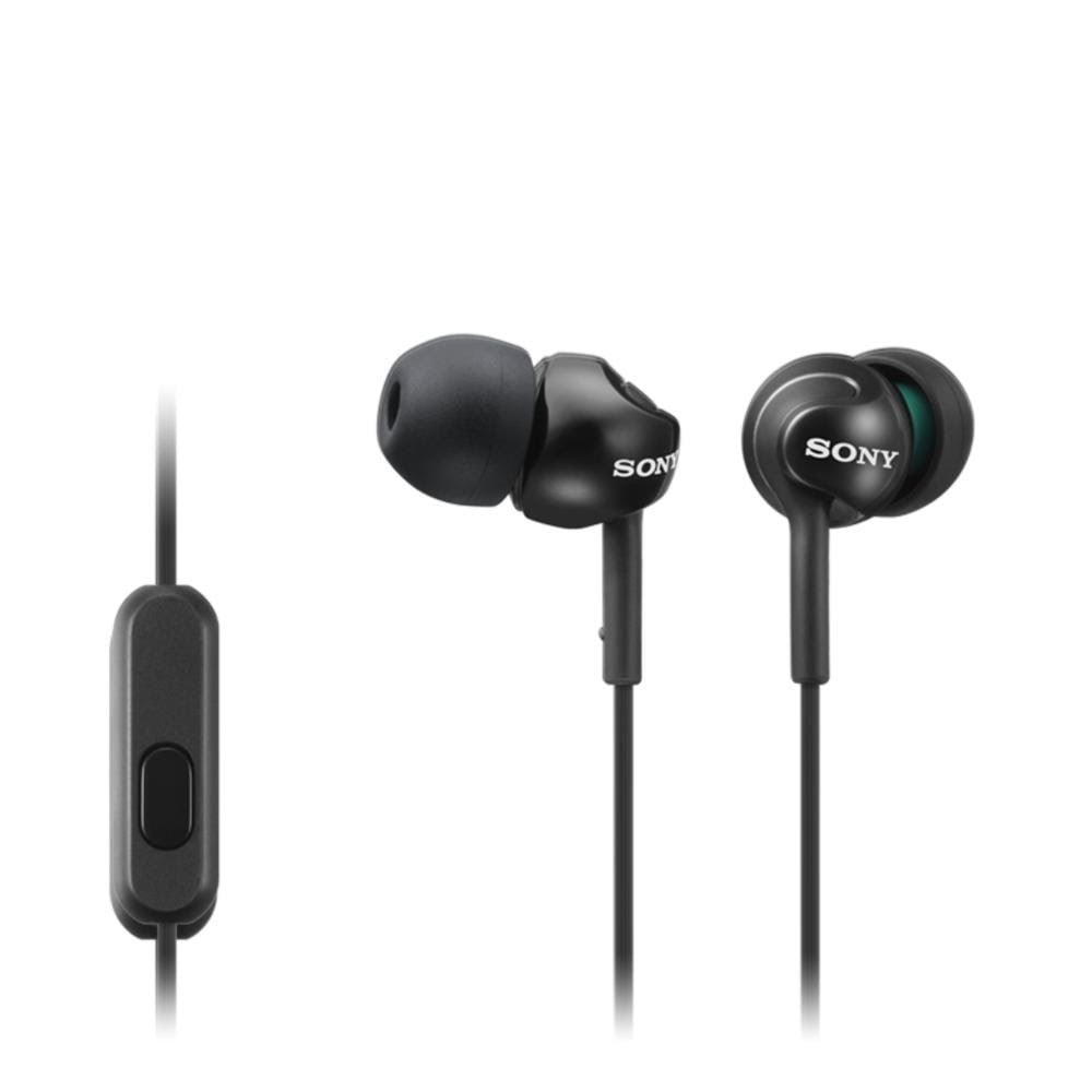 Sony MDR-EX110AP Headset - Black Hovedtelefoner Og Headset Sort MDREX110APB.CE7