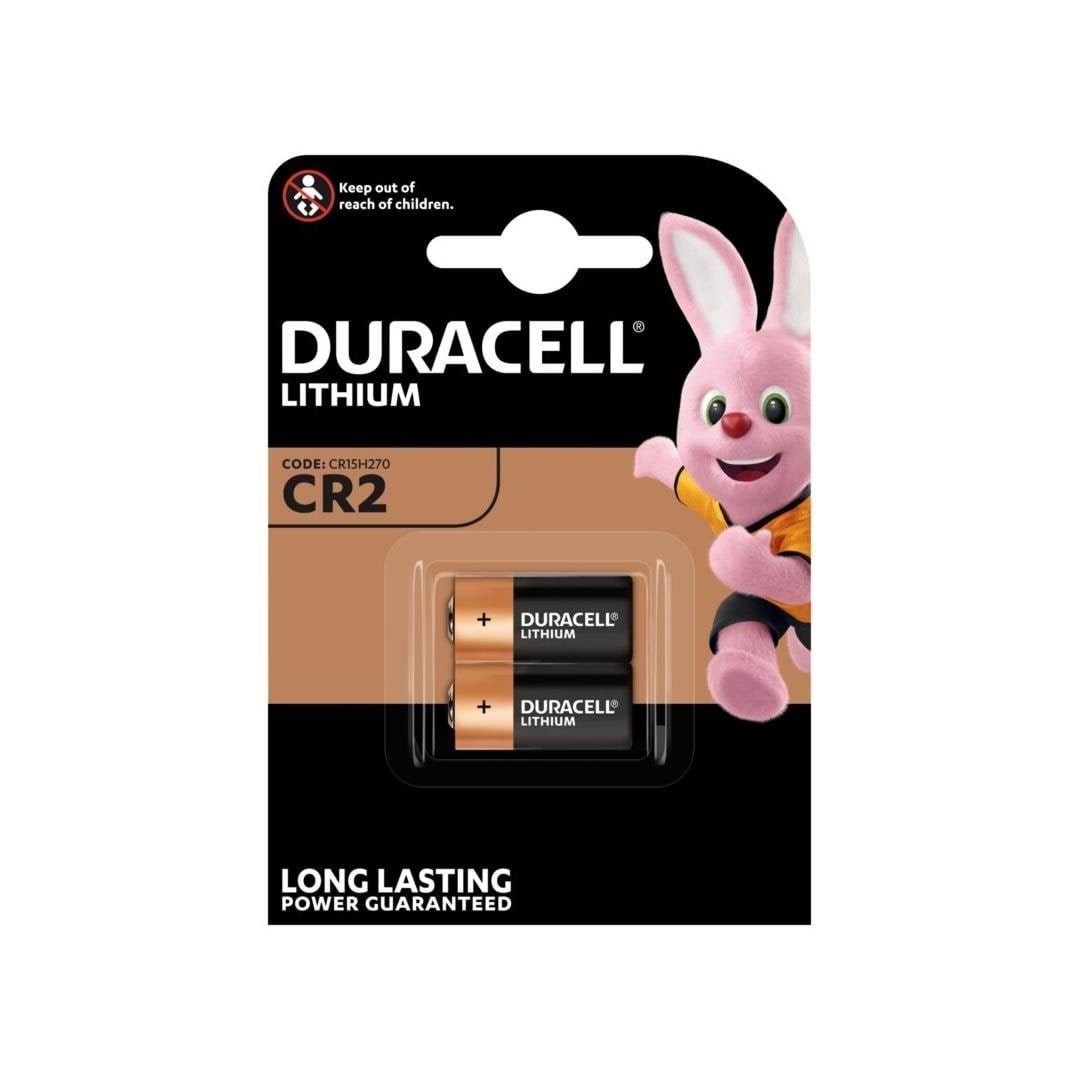 DURACELL Lithium CR2 Battery 2-Pack Batteri 5000394030480