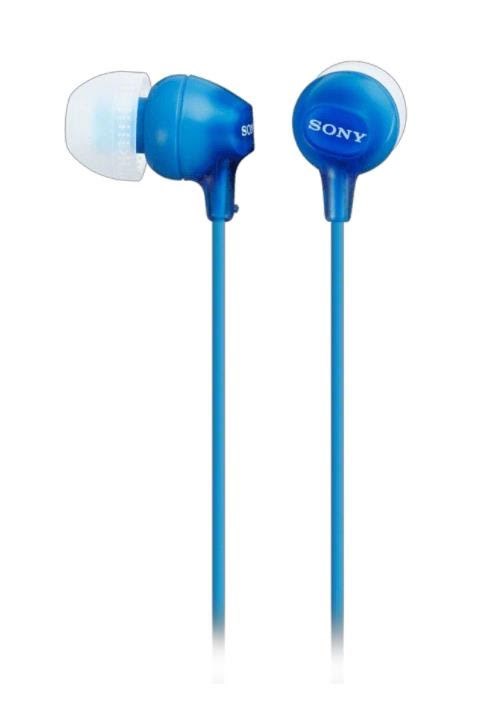 Sony MDR-EX15LP - In-ear - Blå Hovedtelefoner Og Headset MDREX15LPLI.AE
