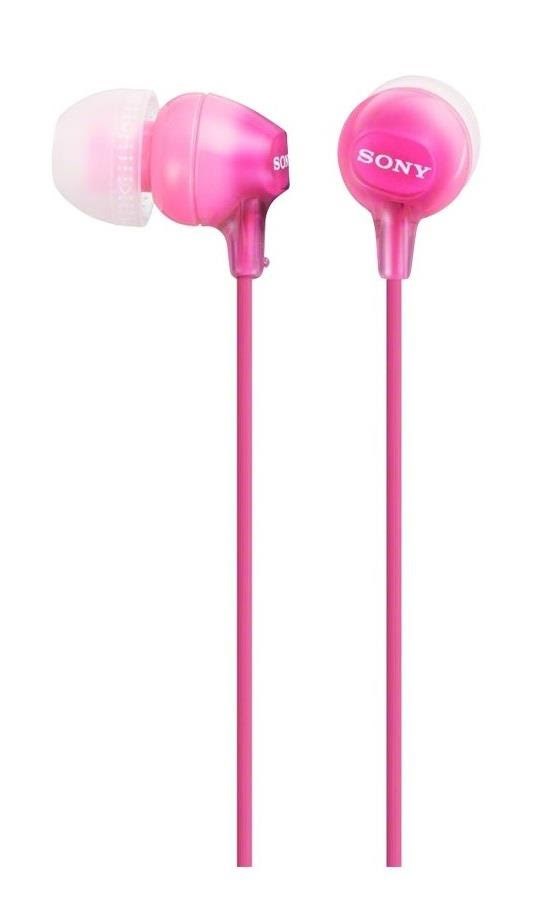 Sony MDR-EX15LP - In-ear - Pink Hovedtelefoner Og Headset MDREX15LPPI.AE