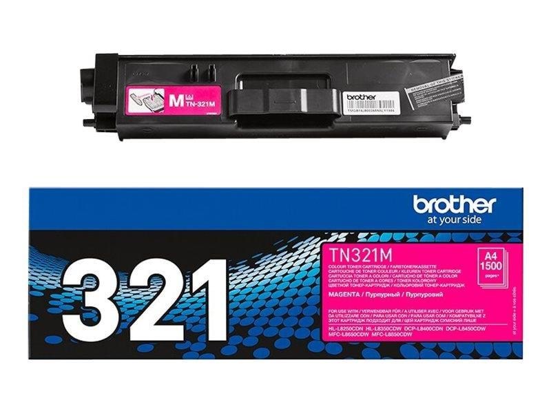 Brother TN321M / TN 321M Magenta Toner Printerpatron Og Toner