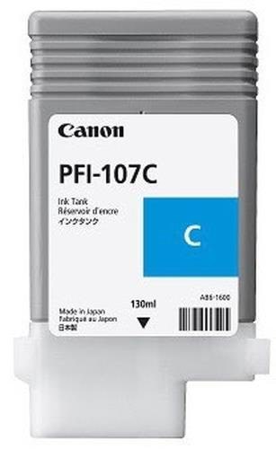 Canon PFI-107 / 6706B001 Cyan Printerpatron Og Toner