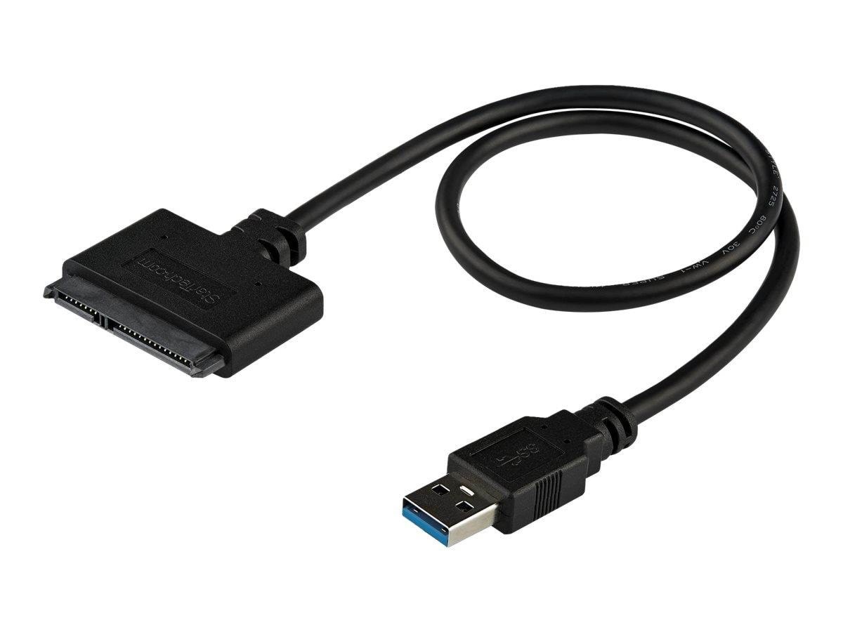 StarTech.com USB 3.0 to 2.5" SATA III Hard Drive Adapter Cable w/ UASP Controller USB3S2SAT3CB