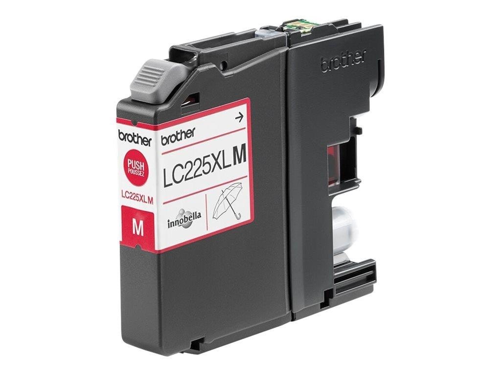 Brother LC 225XLM / LC225XLM - Magenta Ink - High Capacity Printerpatron Og Toner