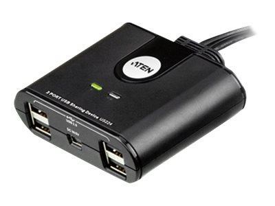 ATEN US224 2-Port USB Peripheral Sharing Device USB hub Usb Hub US224-AT