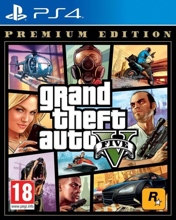 Grand Theft Auto V (Premium Edition) - Sony PlayStation 4 - Action