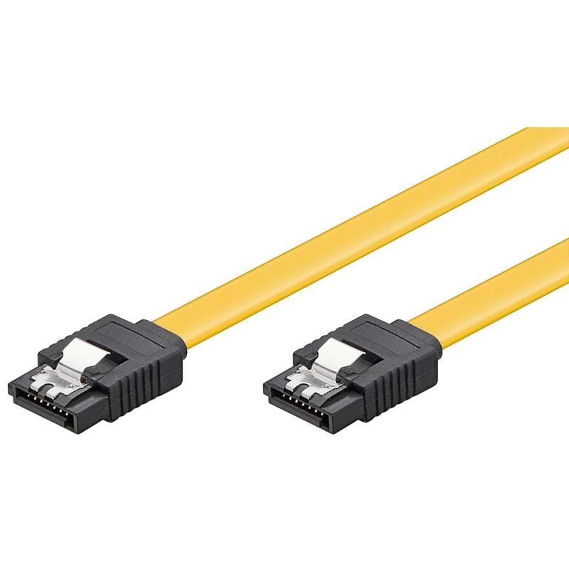 Pro SATA Cable - Yellow - 0.5m Sata Kabel Gul 4040849950216