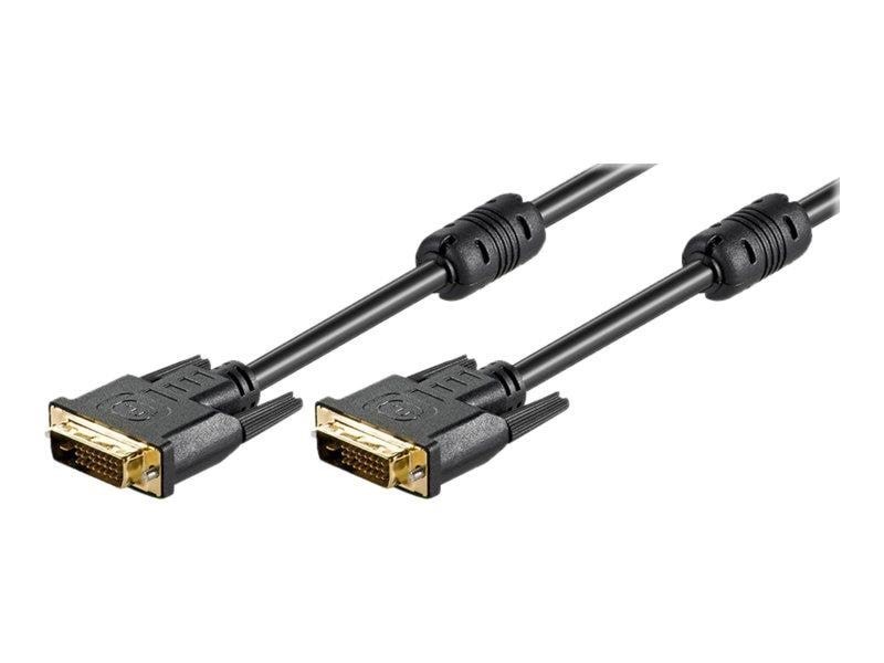 Pro DVI-D DL - 2m - Sort Skærmkabel DVI-D-2