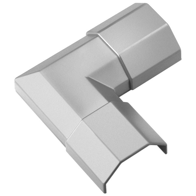 Pro Aluminium Cable Corner Silver Kabel Organisering Sølv 4040849907807
