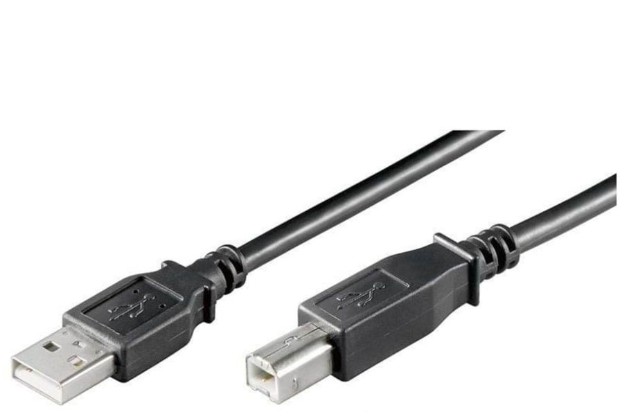 Pro USB-A USB-B 2.0 - 1.8m - Sort Usb Kabel 4040849689000