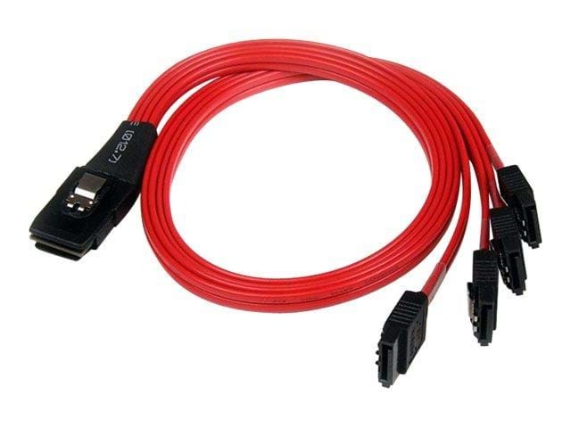 StarTech.com SFF-8087 to 4x SATA Sata Kabel SAS8087S4R50