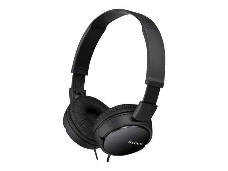 Sony MDR-ZX110 - Headset - Black Hovedtelefoner Og Headset Sort MDRZX110B.AE