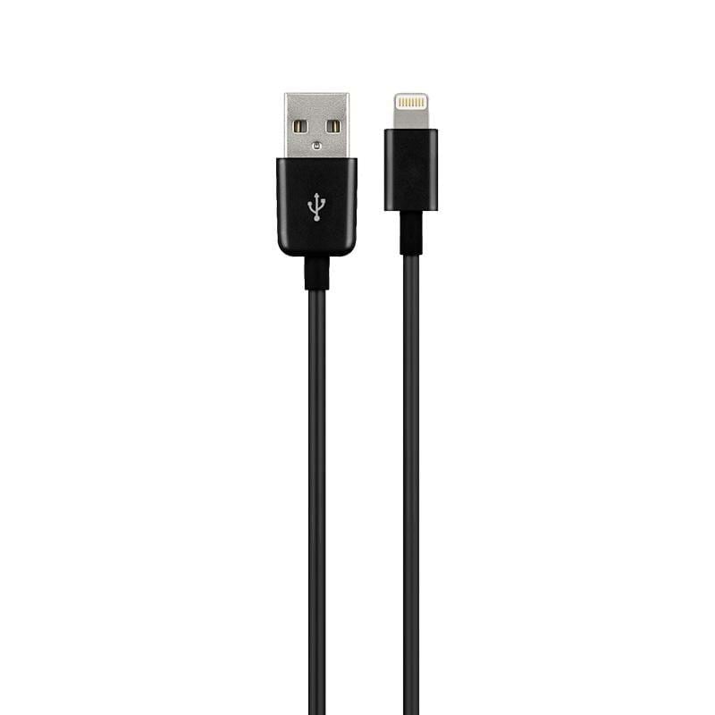 Pro USB-A Lightning - 2m - Sort Usb Kabel 4040849439223