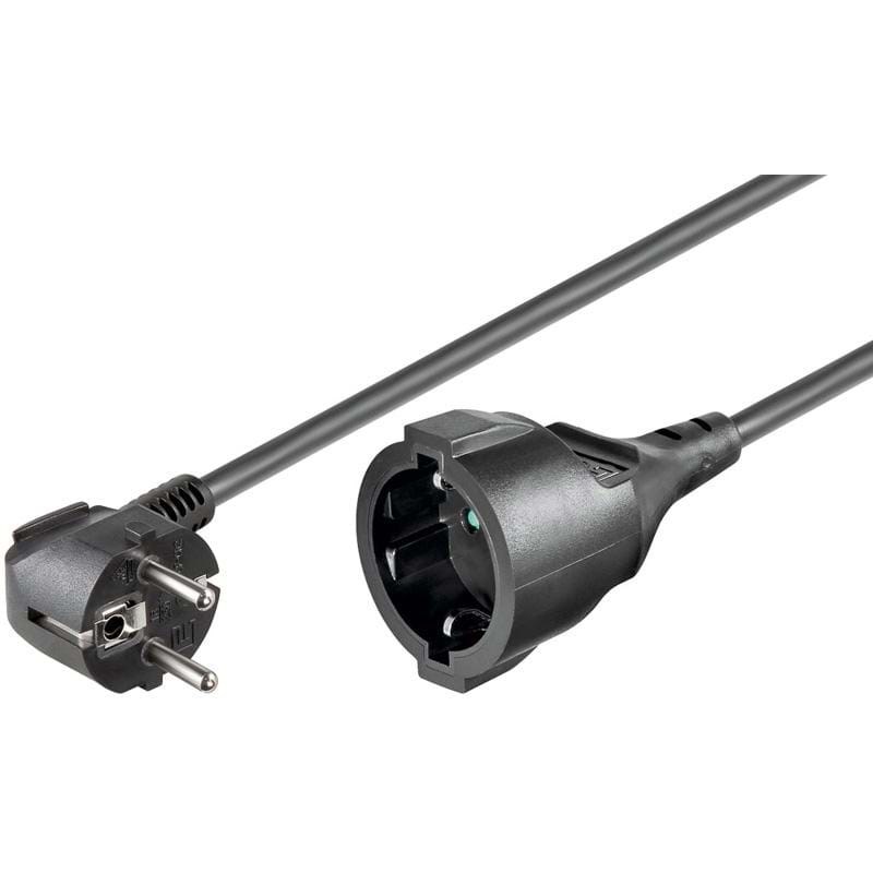 Pro Power cable C13 Ext. - Sort - 10m Strømkabel 4040849930959