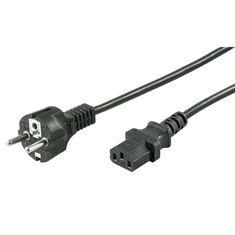 Pro Power cable C13 - Sort - 5m Strømkabel 4040849960376