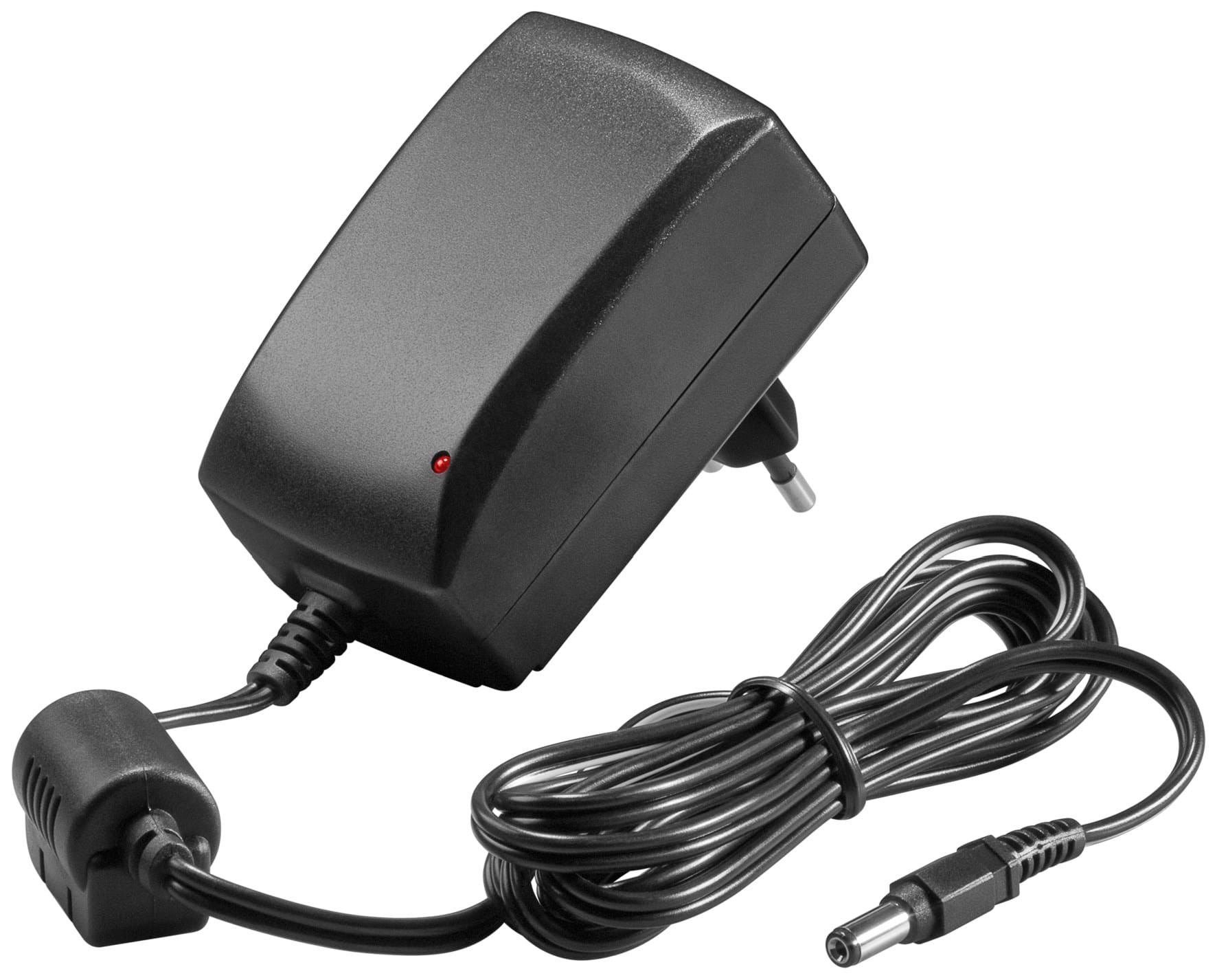 Pro Power Adapter 12V 2.1mm 27W - Black Strømkabel Sort 4040849572920