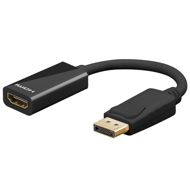 Pro DisplayPort - HDMI adapter w/Audio Skærmkabel Sort 4040849678813