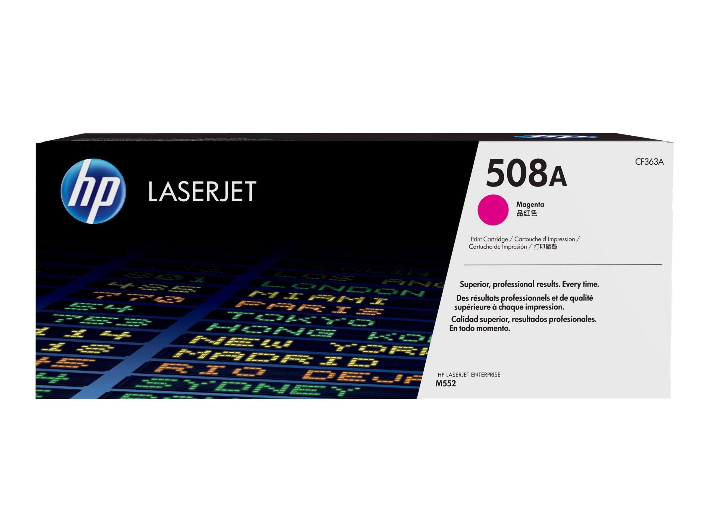 HP 508A / CF363A - Magenta Toner Printerpatron Og Toner