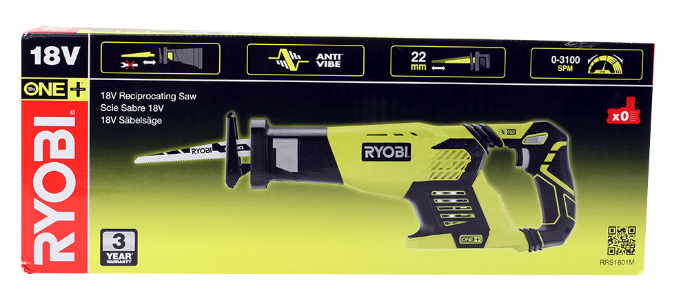 Ryobi One+ RRS1801M Bajonetsav 5133001162