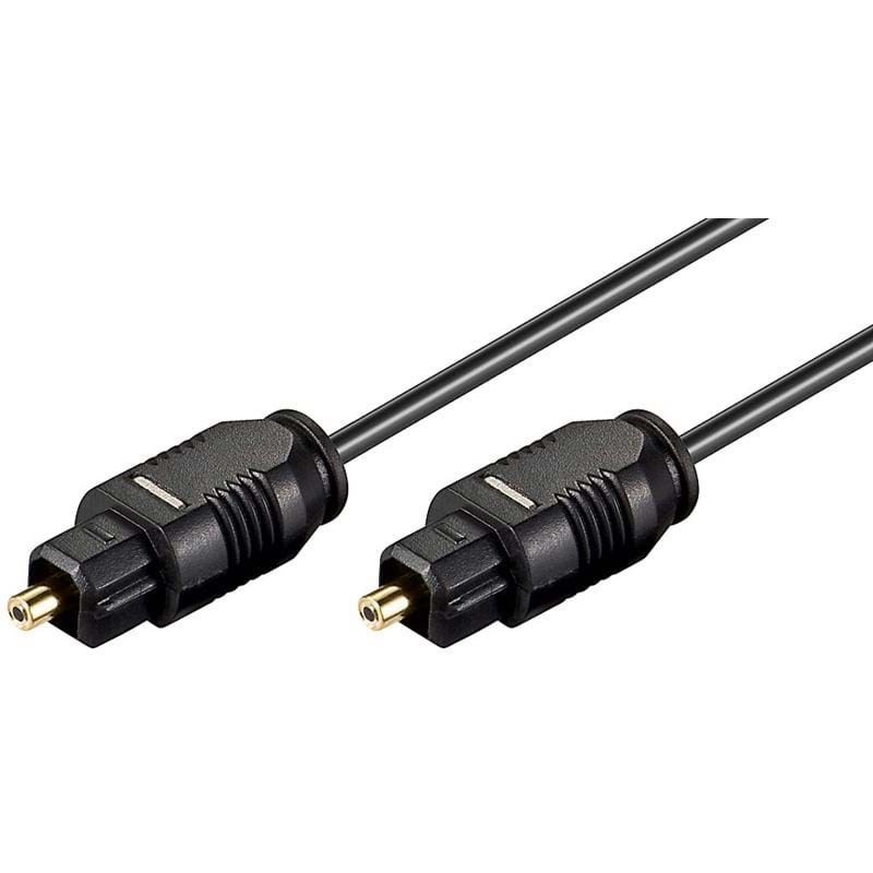 Pro Optical Toslink Cable - 5m Audiokabel Sort 4040849512193