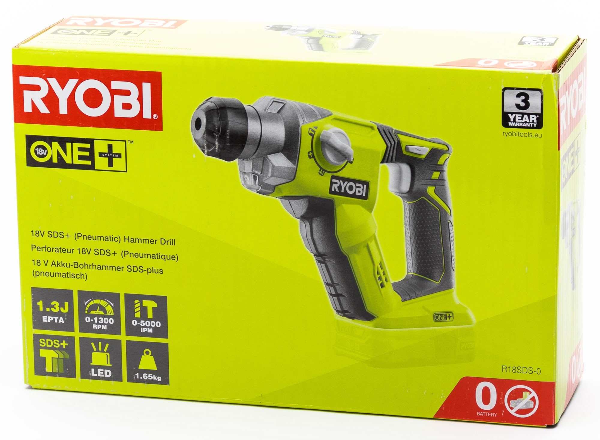 Ryobi One+ R18SDS-0 Skruemaskine 5133002305