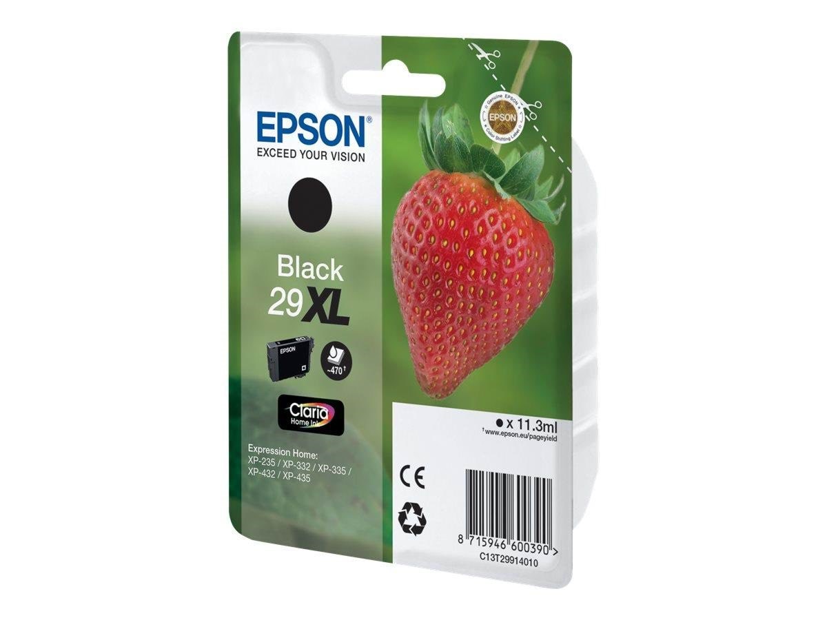 Epson 29XL - Black Ink Cartridge Printerpatron Og Toner Sort C13T29914010