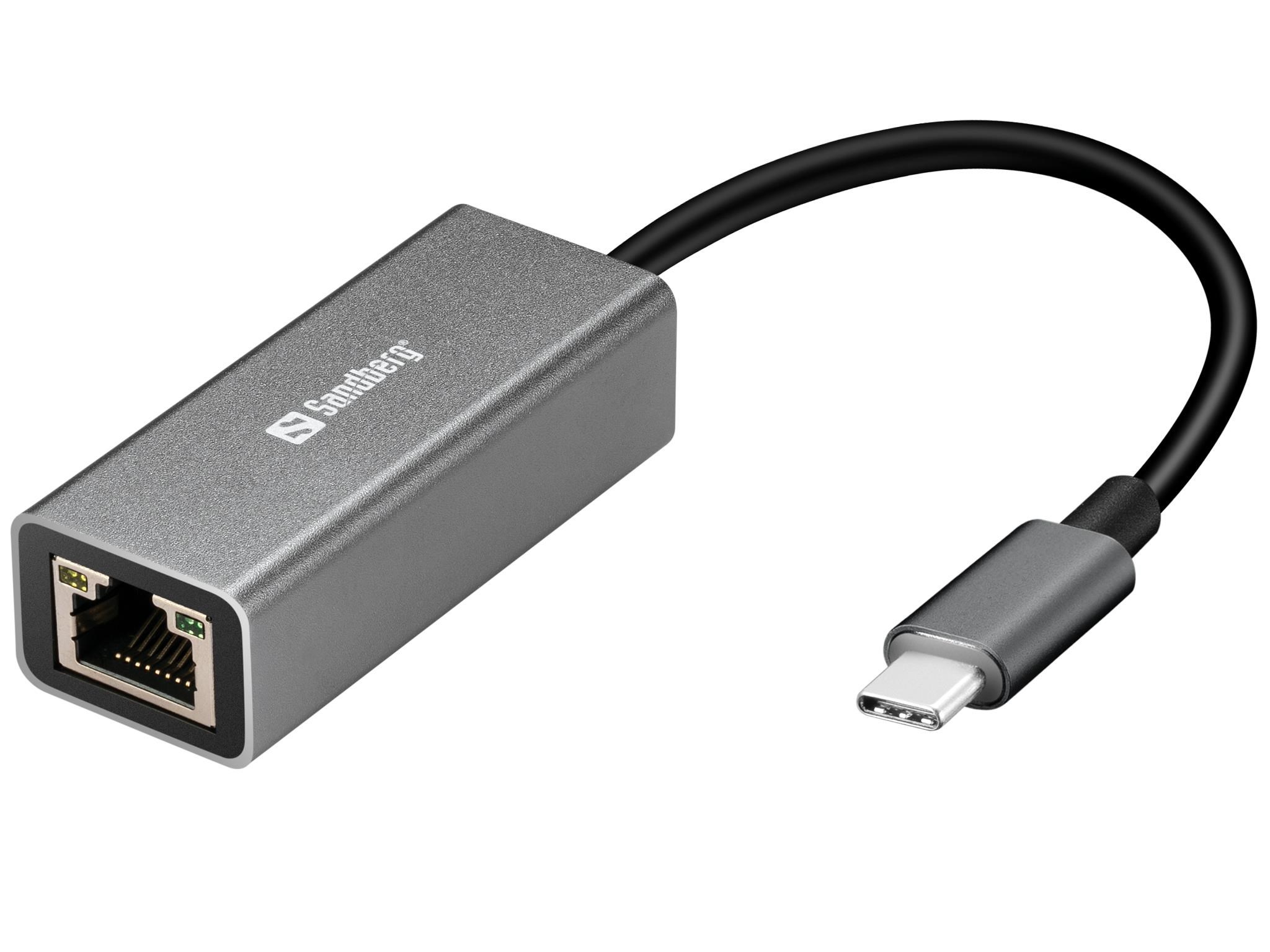 Sandberg USB-C Gigabit Network Adapter Netværksadapter 136-04
