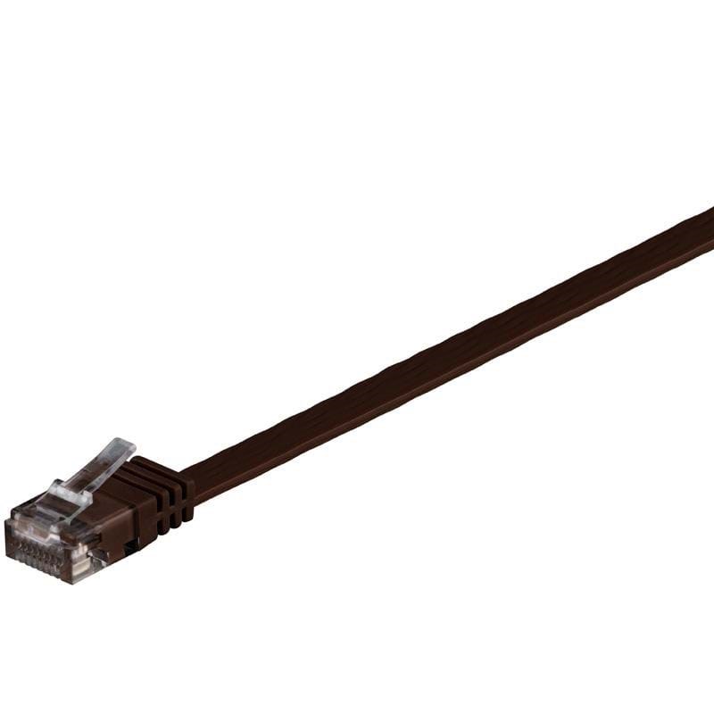 Pro LAN CAT 6 UTP Flat - Brun - 20m Netværkskabel 4040849958953