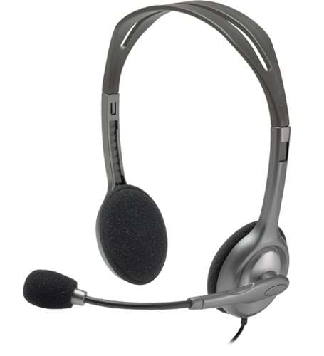 Logitech H111 Stereo Headset - Black Hovedtelefoner Og Headset Sort 981-000593