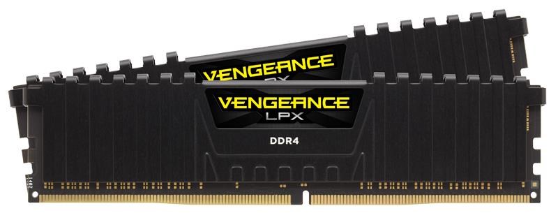 Corsair Vengeance LPX DDR4-2400 - 16GB - CL16 - Dual Channel (2 pcs) - Intel XMP - Sort