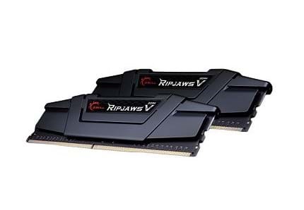 G.Skill Ripjaws V DDR4-3200 - 32GB - CL16 - Dual Channel (2 pcs) - Intel XMP - Sort