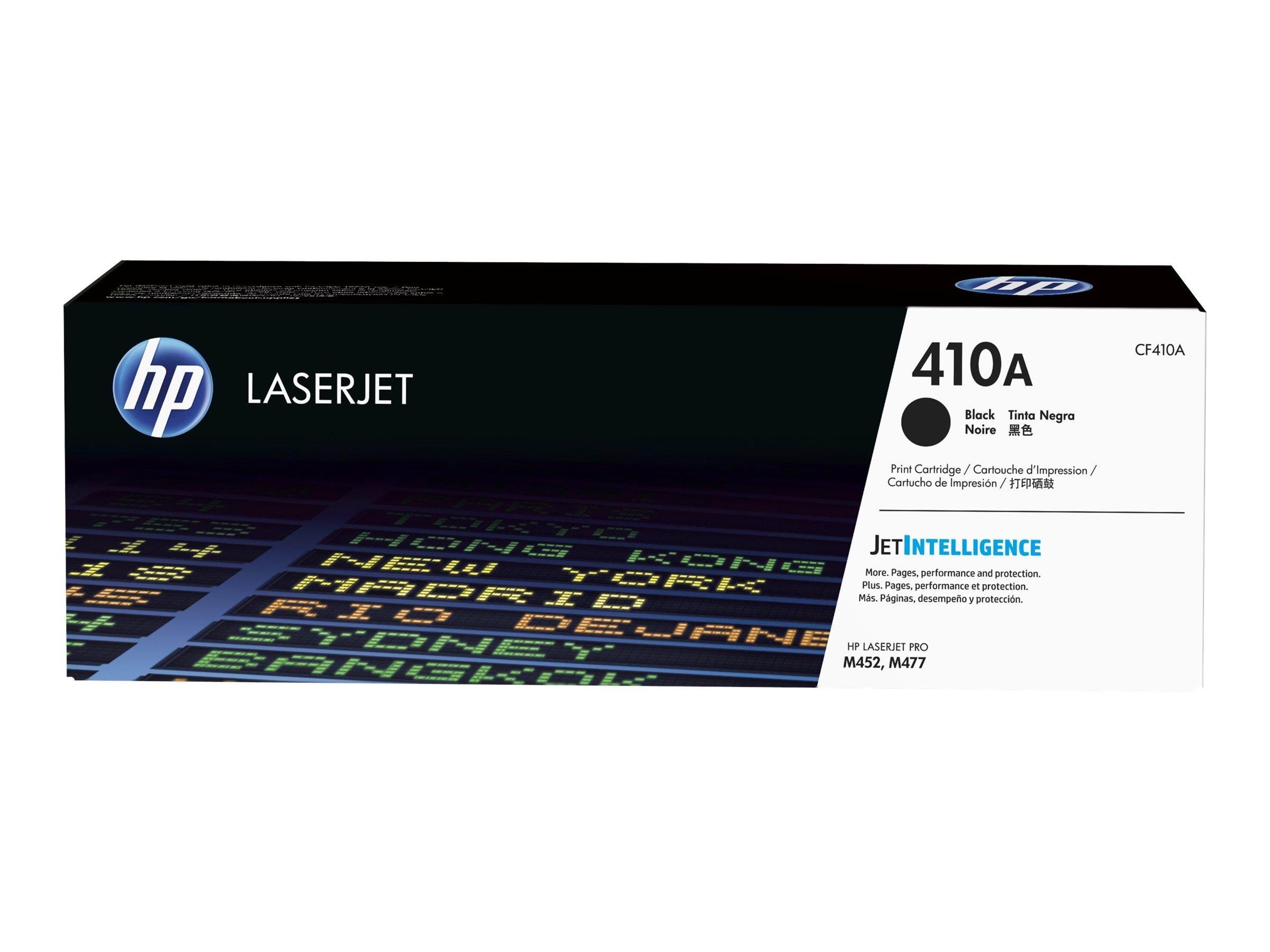 HP 410A / CF410A Black Toner Printerpatron Og Toner Sort