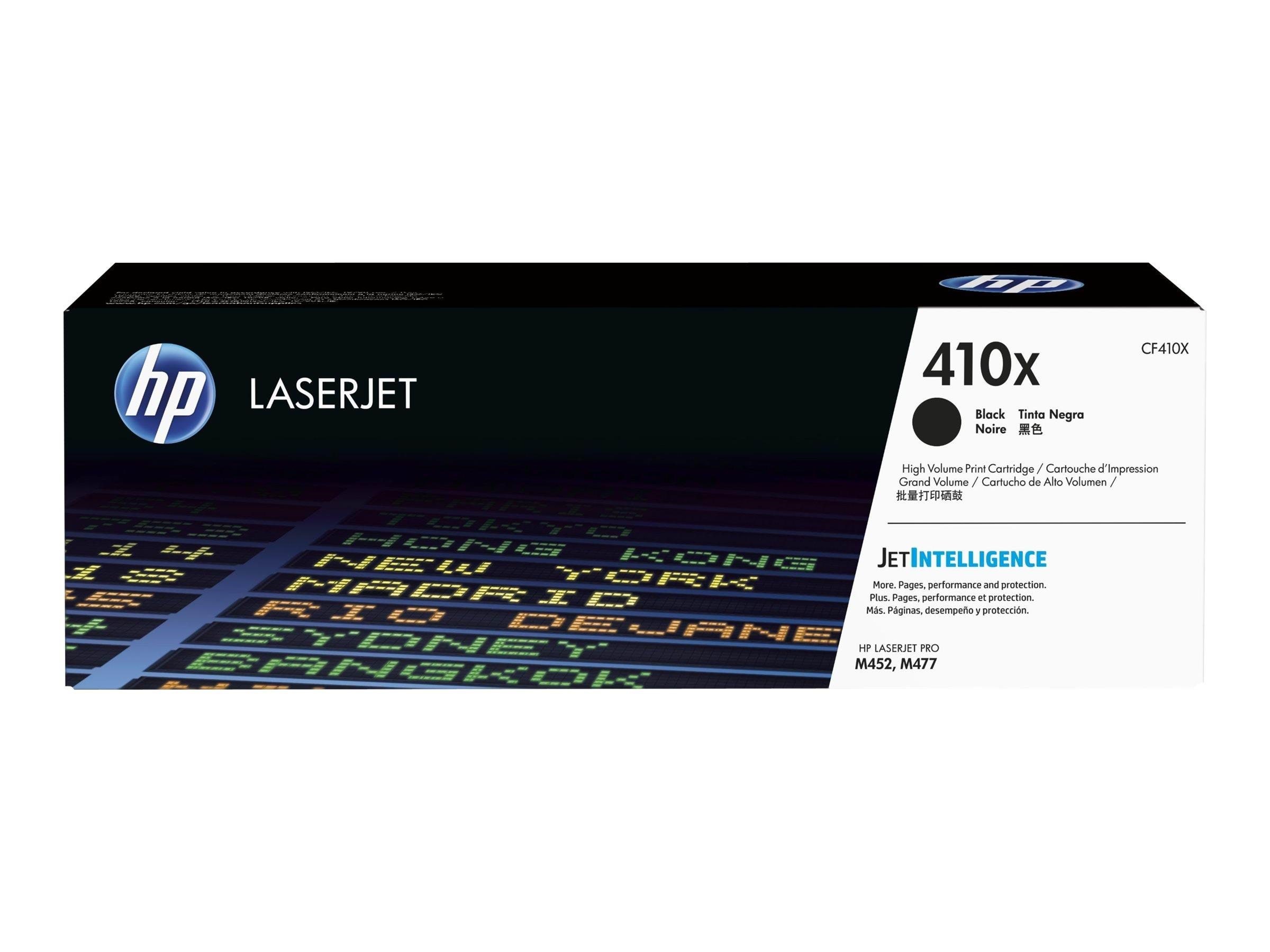 HP 410X / CF410X High Capacity Black Toner Printerpatron Og Toner Sort