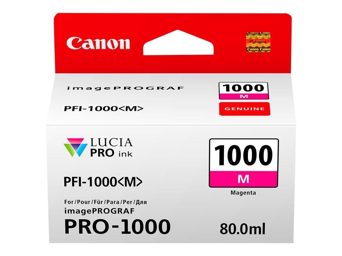 Canon PFI-1000 /0548C001 Magenta Printerpatron Og Toner